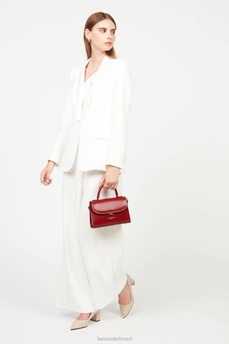 mulheres Lancaster Paris carmim bolsa pequena suave mesmo RBF4378