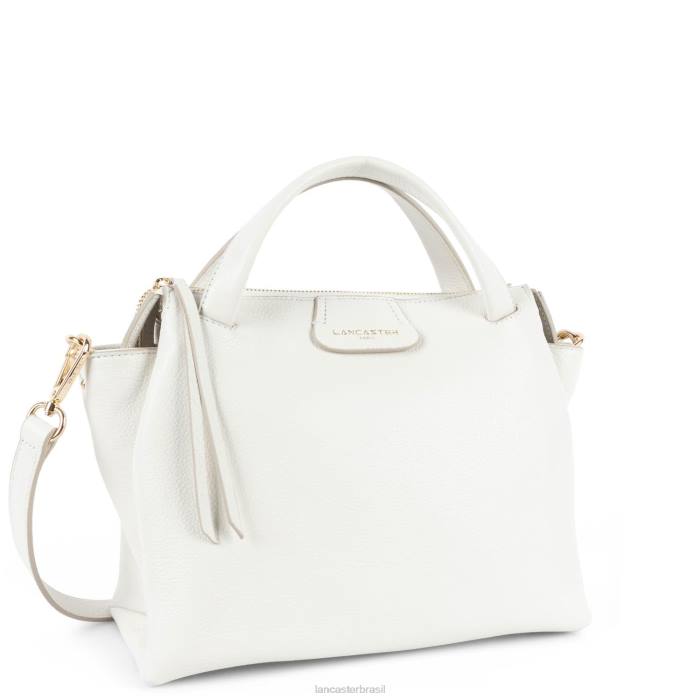 mulheres Lancaster Paris cassete branco m bolsa duna RBF42583