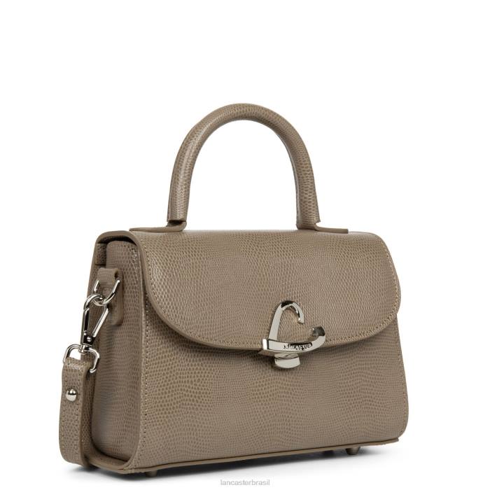 mulheres Lancaster Paris cinza bolsa pequena lucertola RBF4274