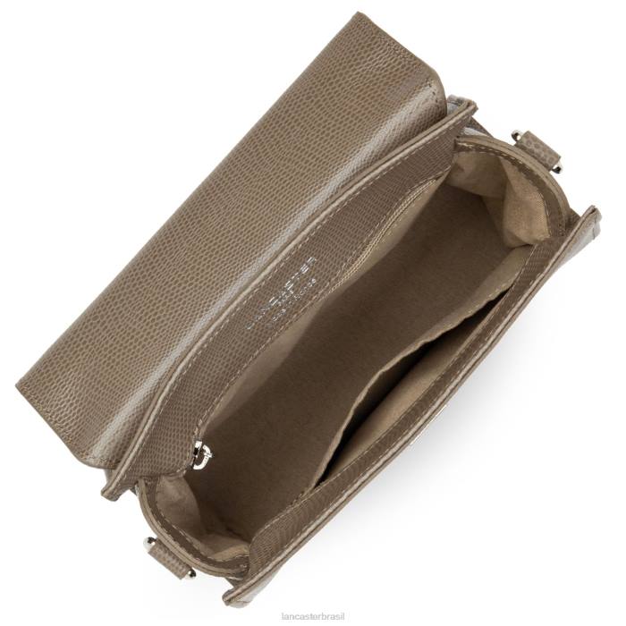 mulheres Lancaster Paris cinza bolsa pequena lucertola RBF4274