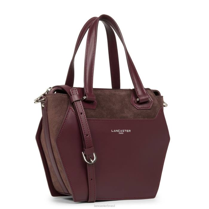 mulheres Lancaster Paris derramar m bolsa lisa ruche RBF43669