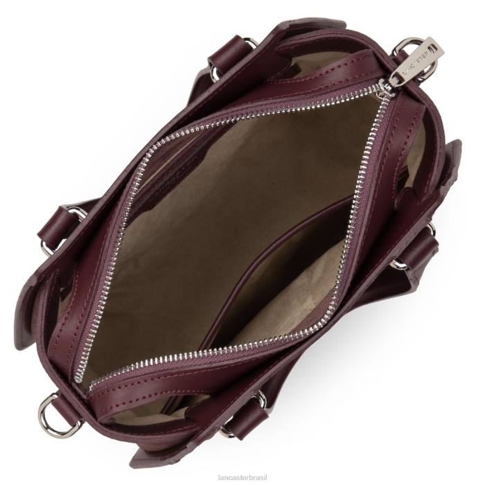 mulheres Lancaster Paris derramar m bolsa lisa ruche RBF43669