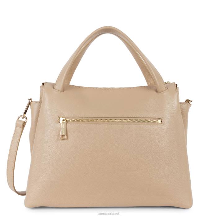 mulheres Lancaster Paris fonte bege duna de bolsa grande RBF42608