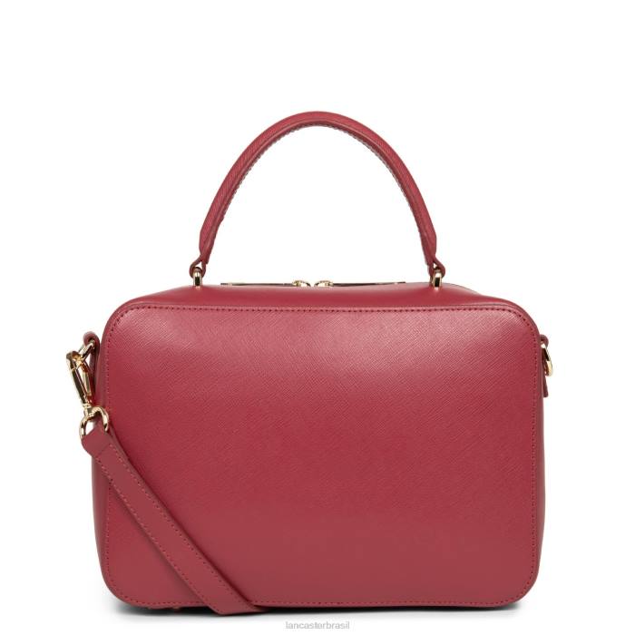 mulheres Lancaster Paris framboise bolsa saffiano assinatura RBF43455