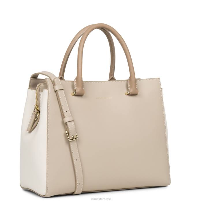 mulheres Lancaster Paris galet rose-cru-nude bolsa lisa ou RBF43100