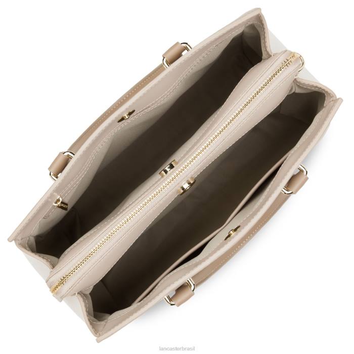 mulheres Lancaster Paris galet rose-cru-nude bolsa lisa ou RBF43100