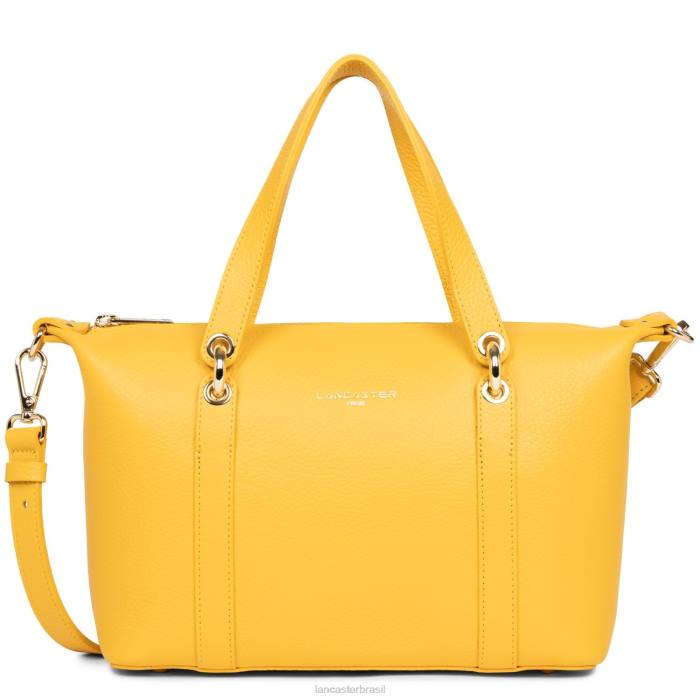 mulheres Lancaster Paris jaune-in-ou bolsa foulonne dupla RBF43373