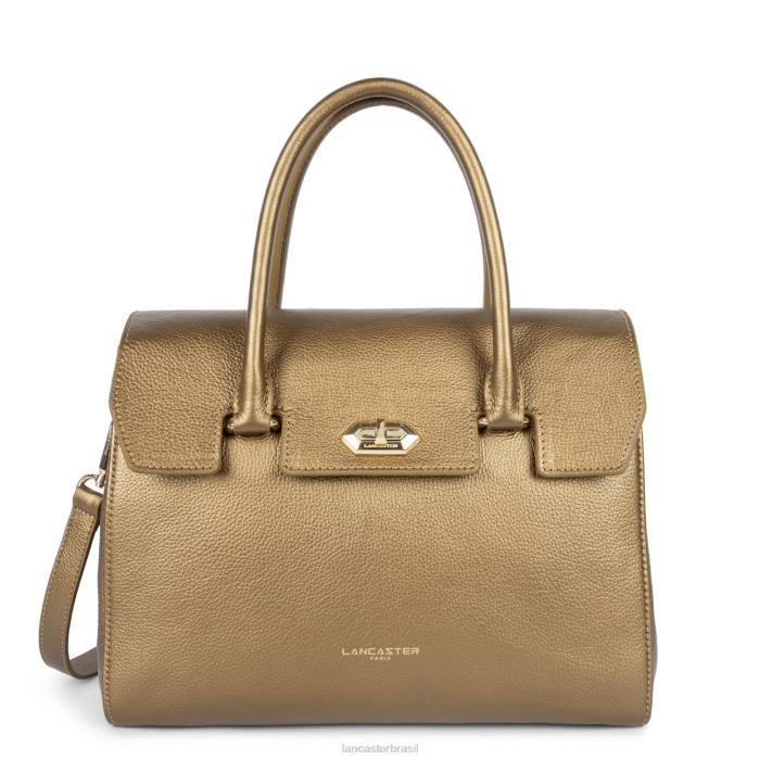 mulheres Lancaster Paris ouro antigo bolsa grande foulonne milano RBF4358