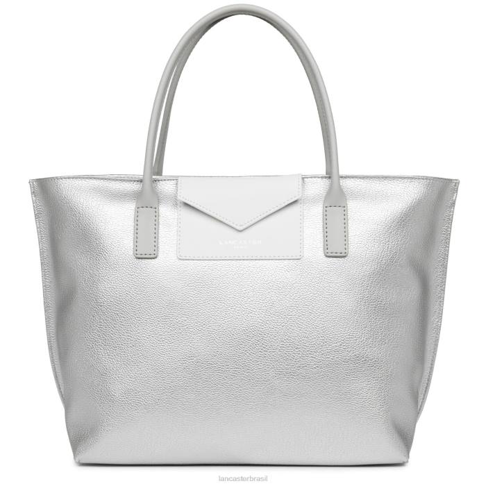 mulheres Lancaster Paris prata-argent-blanc-gris minha bolsa maya RBF42776