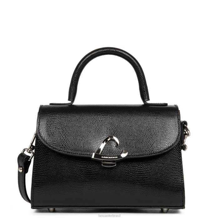 mulheres Lancaster Paris preto bolsa pequena lucertola RBF4283