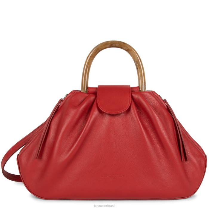 mulheres Lancaster Paris rouge bolsa de mármore macio RBF43691