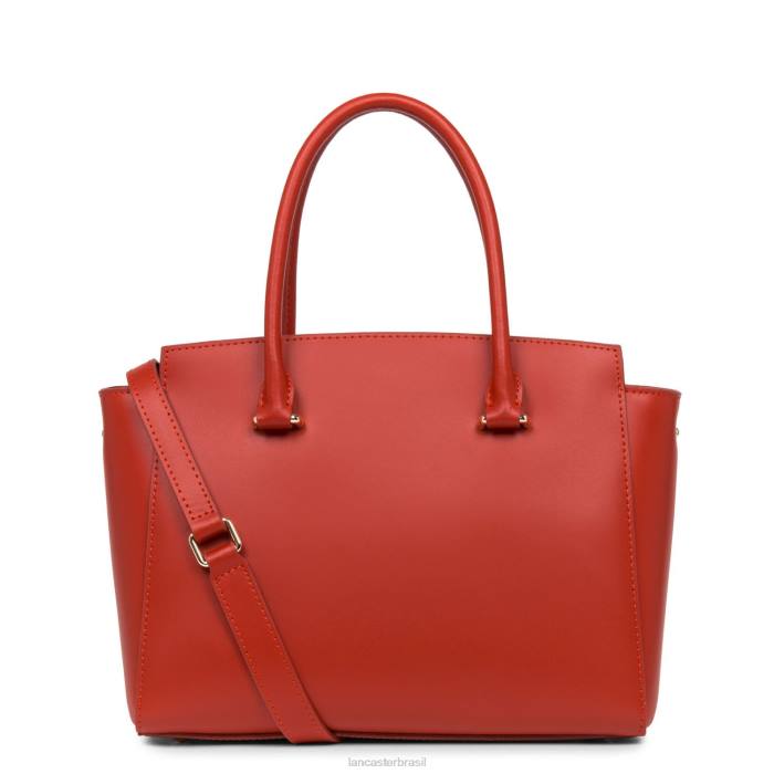mulheres Lancaster Paris rouge bolsa lisa ou RBF43537