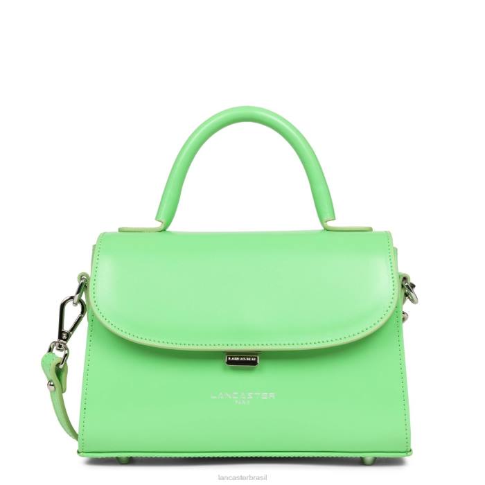 mulheres Lancaster Paris verde ecológico bolsa pequena suave mesmo RBF4369