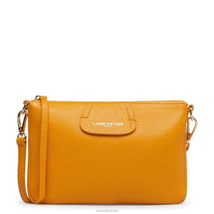 mulheres Lancaster Paris Açafrão duna de embreagem pequena RBF4932