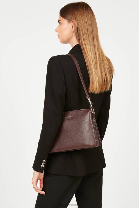 mulheres Lancaster Paris Chataigne duna de embreagem grande RBF4989