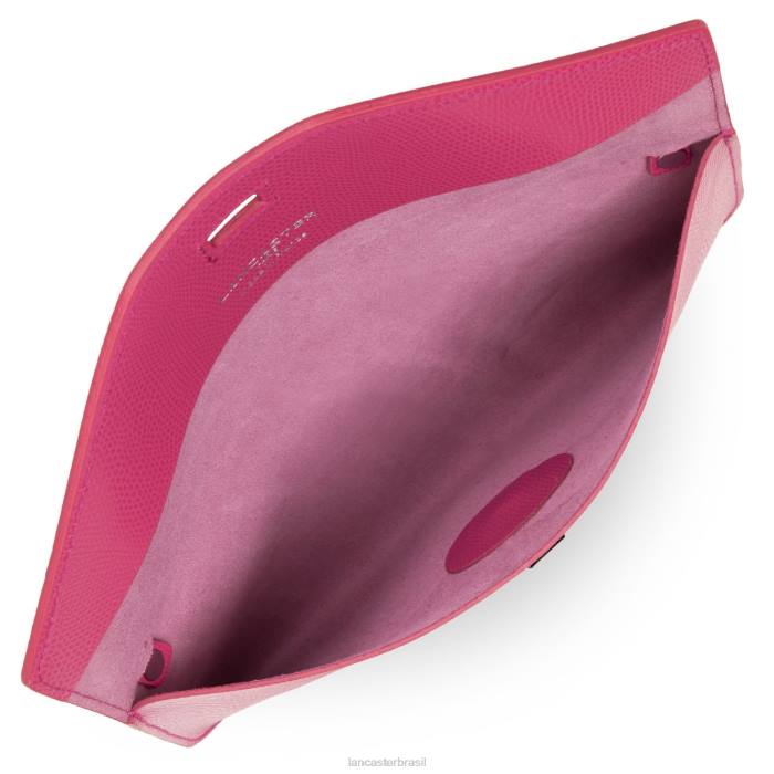 mulheres Lancaster Paris Fuxia embreagem lucertola RBF41127