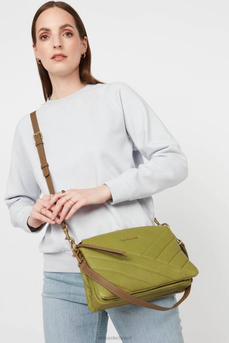 mulheres Lancaster Paris anis m clutch matelassê selvagem RBF41090