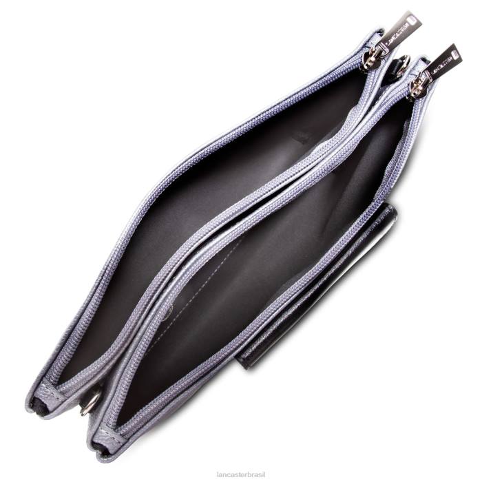 mulheres Lancaster Paris argent-python Maya de embreagem dupla RBF4656