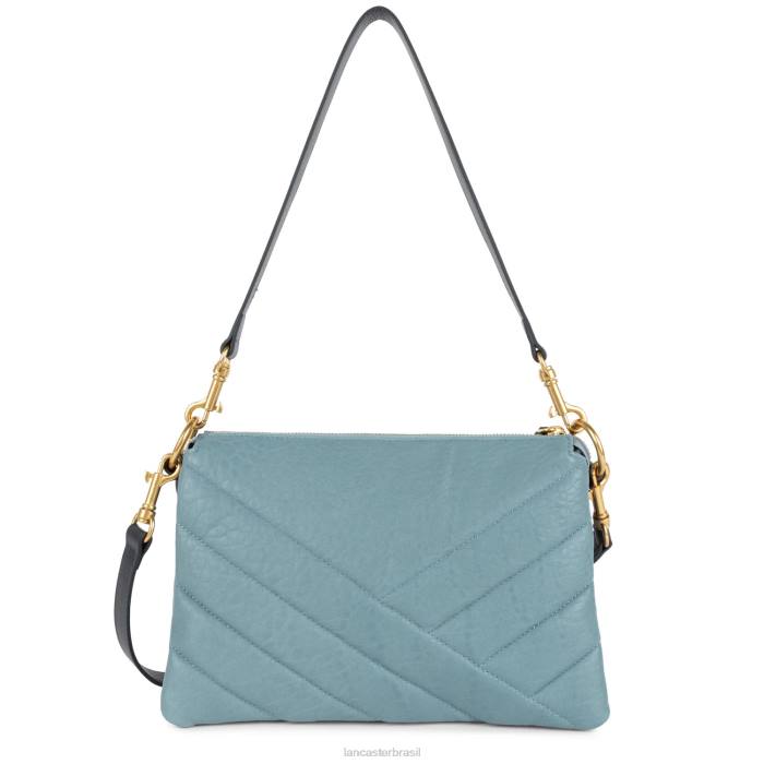 mulheres Lancaster Paris azul cendre m clutch matelassê selvagem RBF41088
