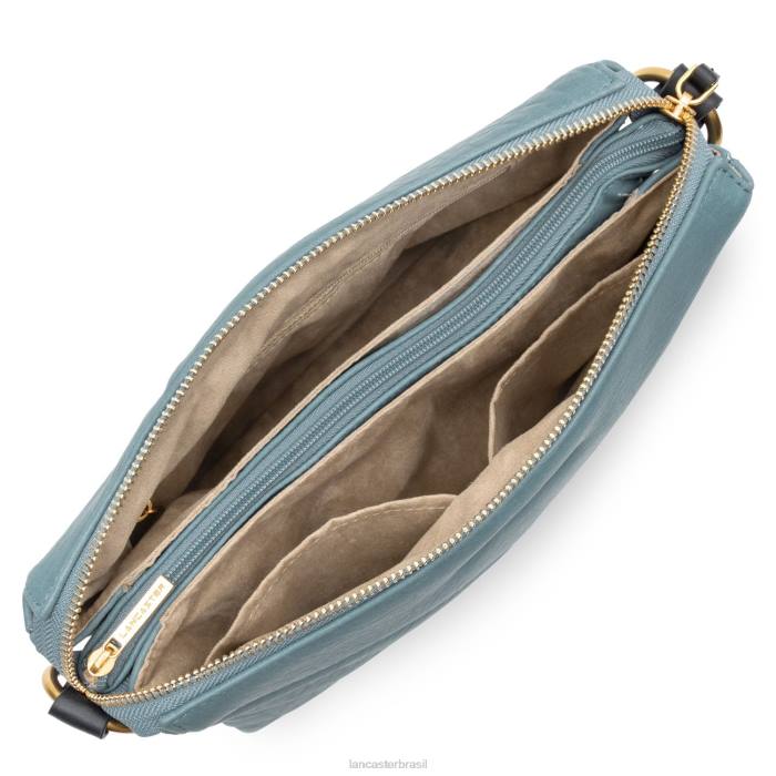 mulheres Lancaster Paris azul cendre m clutch matelassê selvagem RBF41088