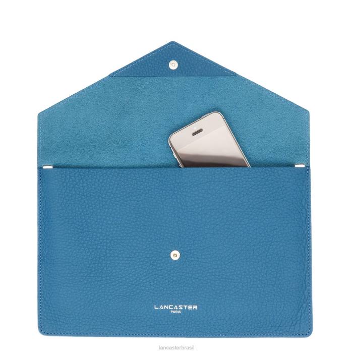 mulheres Lancaster Paris azul embreagem RBF41158