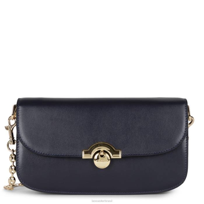 mulheres Lancaster Paris azul fonce clutch paris medaille RBF41260