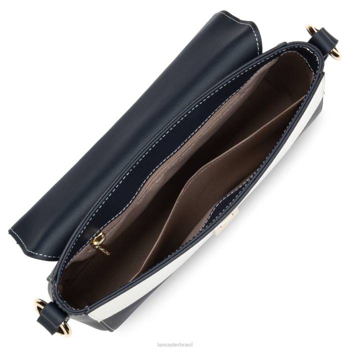 mulheres Lancaster Paris azul fonce-cru embreagem cidade max RBF41206