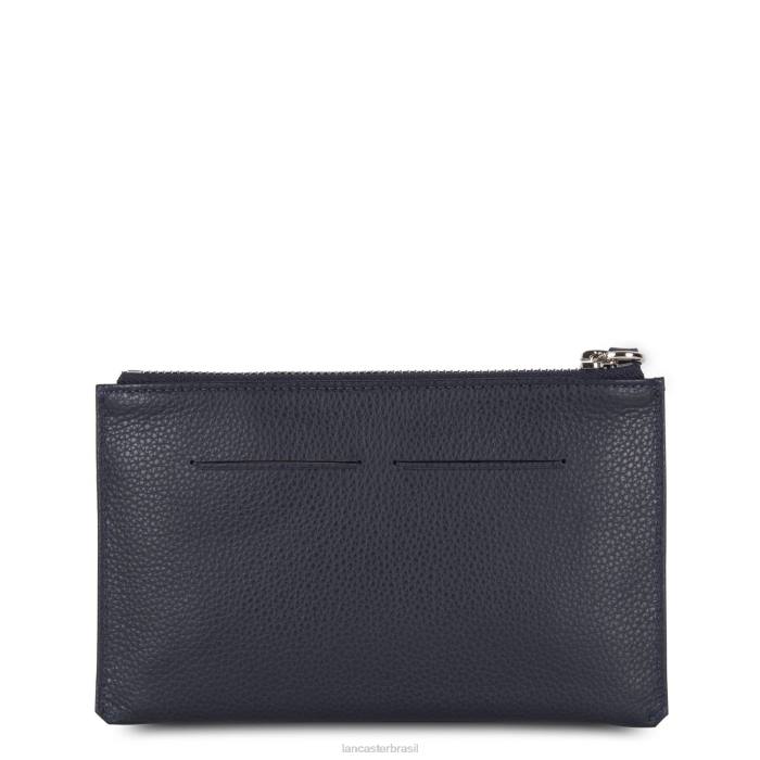 mulheres Lancaster Paris azul fonce embreagem foulonne pm RBF41150