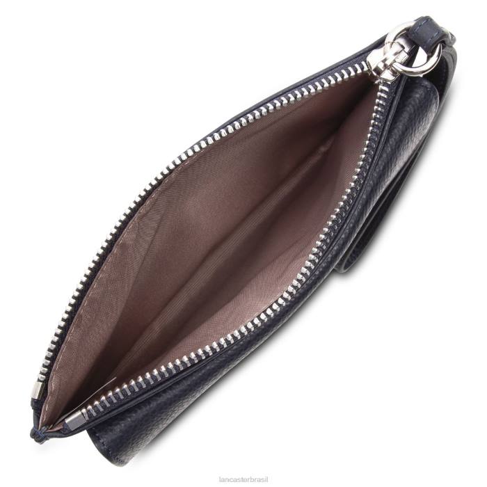 mulheres Lancaster Paris azul fonce embreagem foulonne pm RBF41150