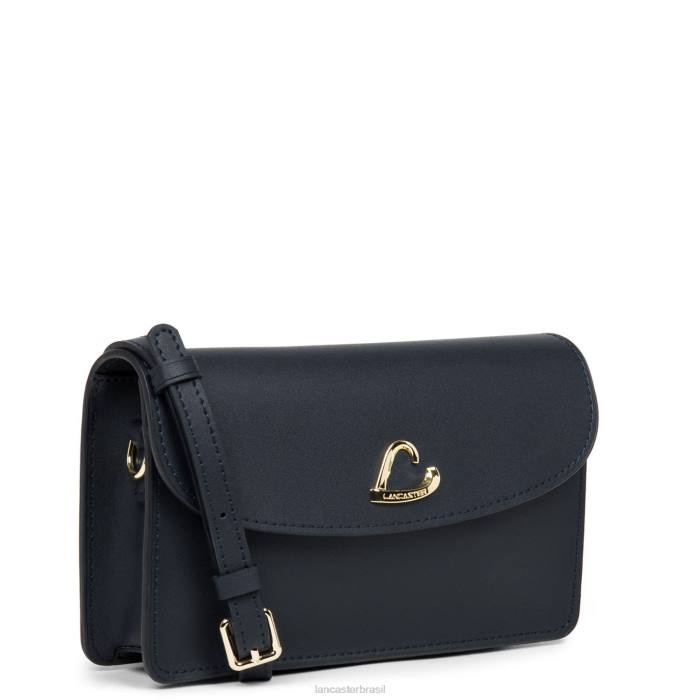 mulheres Lancaster Paris azul fonce embreagem pequena cidade philos RBF41077