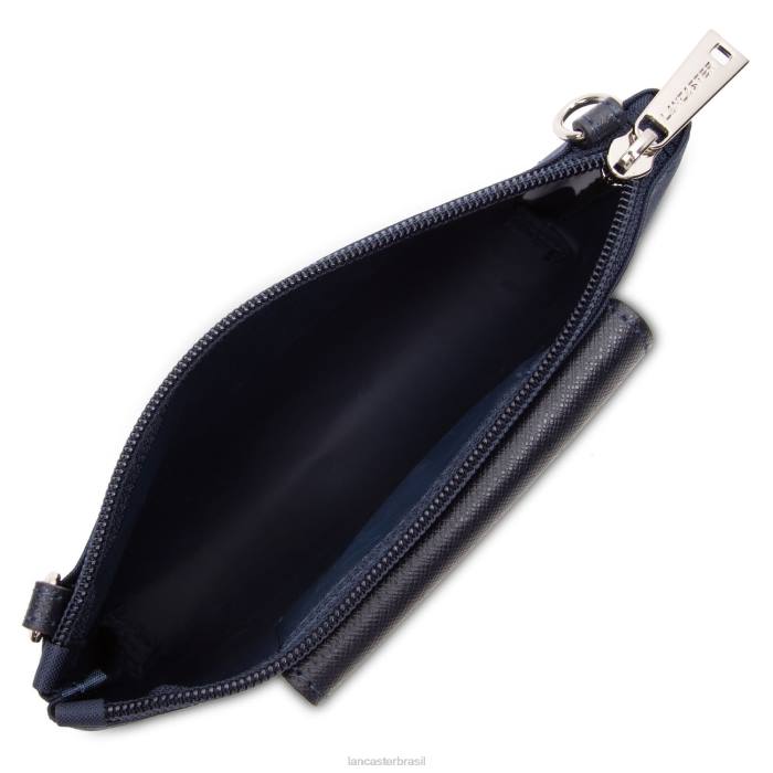 mulheres Lancaster Paris azul fonce embreagem pequena inteligente kba RBF4604