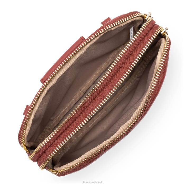 mulheres Lancaster Paris bois vermelho duna de embreagem dupla RBF41265