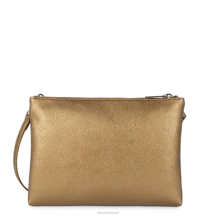 mulheres Lancaster Paris bronze-jaune-camelo Maya de embreagem dupla RBF4674