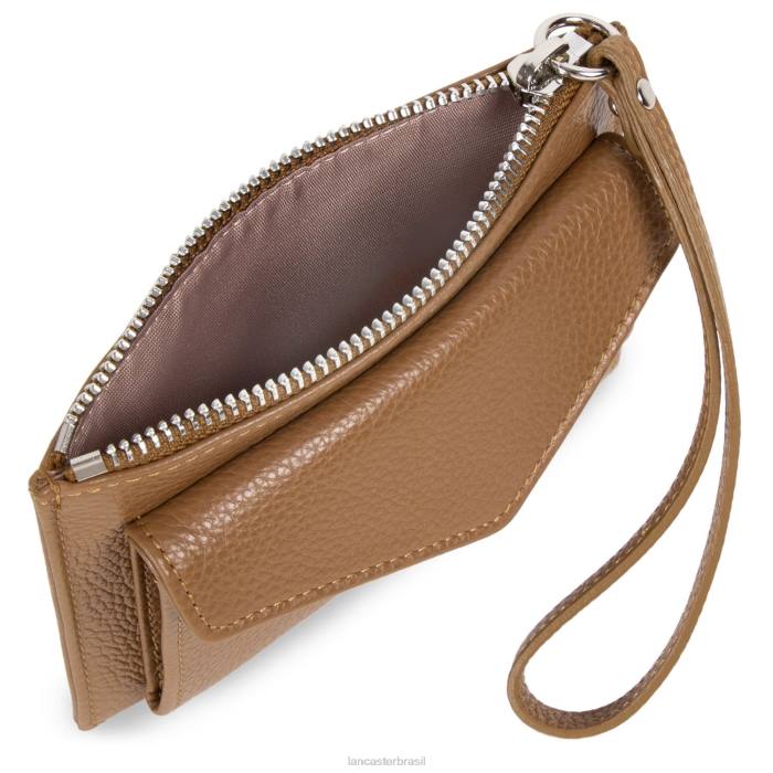 mulheres Lancaster Paris camelo embreagem foulonne pm RBF41145