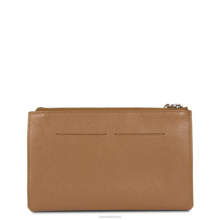 mulheres Lancaster Paris camelo embreagem foulonne pm RBF41153