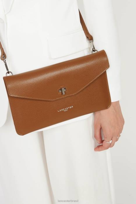 mulheres Lancaster Paris camelo embreagem lucertola RBF41128