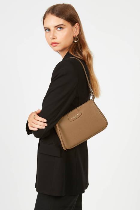 mulheres Lancaster Paris camelo m duna de embreagem dupla RBF41001