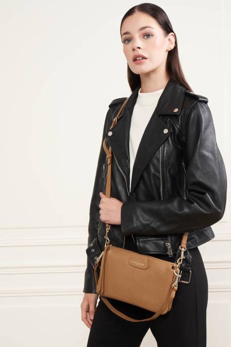 mulheres Lancaster Paris camelo m embreagem duna RBF4970