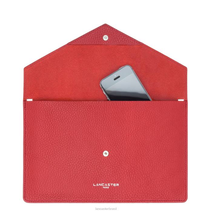 mulheres Lancaster Paris carmim embreagem RBF41160