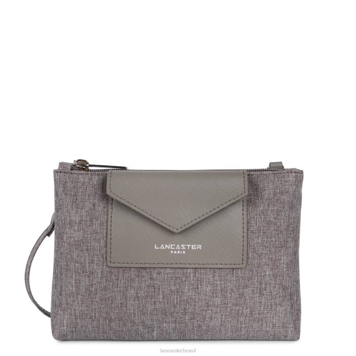 mulheres Lancaster Paris cinza embreagem pequena inteligente kba RBF4623