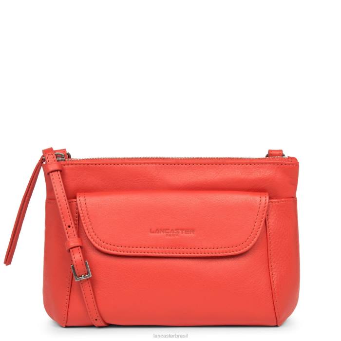 mulheres Lancaster Paris coral clutch macia vintage nova RBF41099