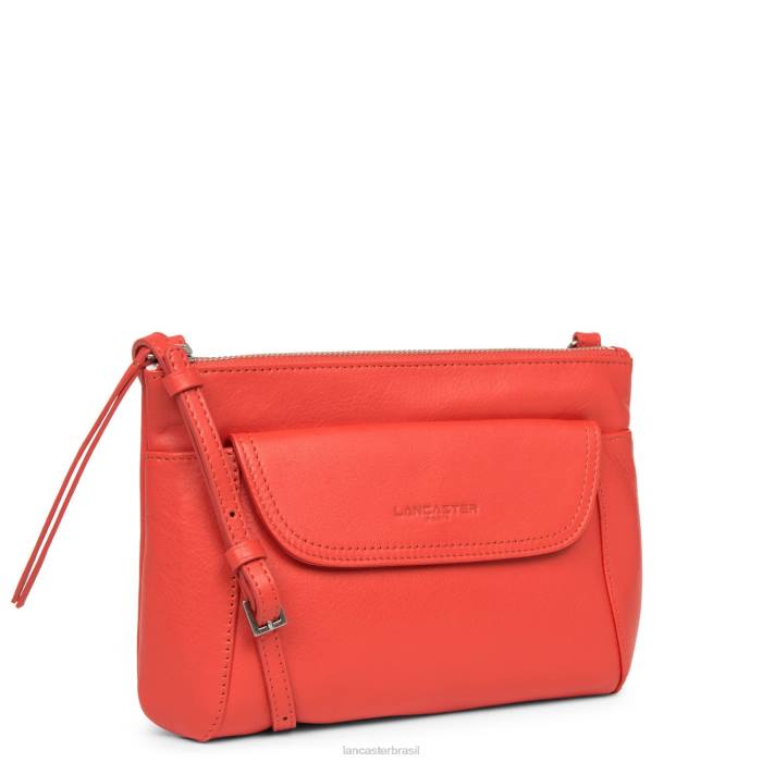 mulheres Lancaster Paris coral clutch macia vintage nova RBF41099