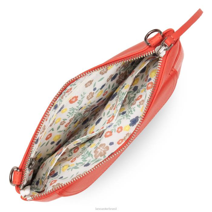 mulheres Lancaster Paris coral clutch macia vintage nova RBF41099