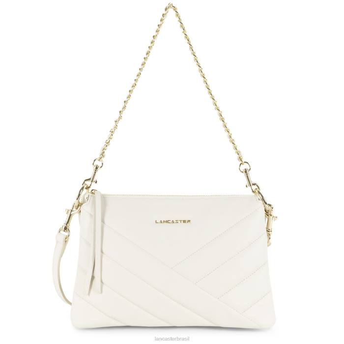 mulheres Lancaster Paris cru m clutch matelassê macio RBF41236
