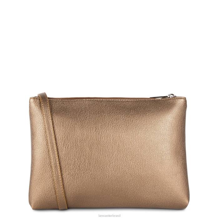 mulheres Lancaster Paris cuivre-noisette-camelo Maya de embreagem dupla RBF4665