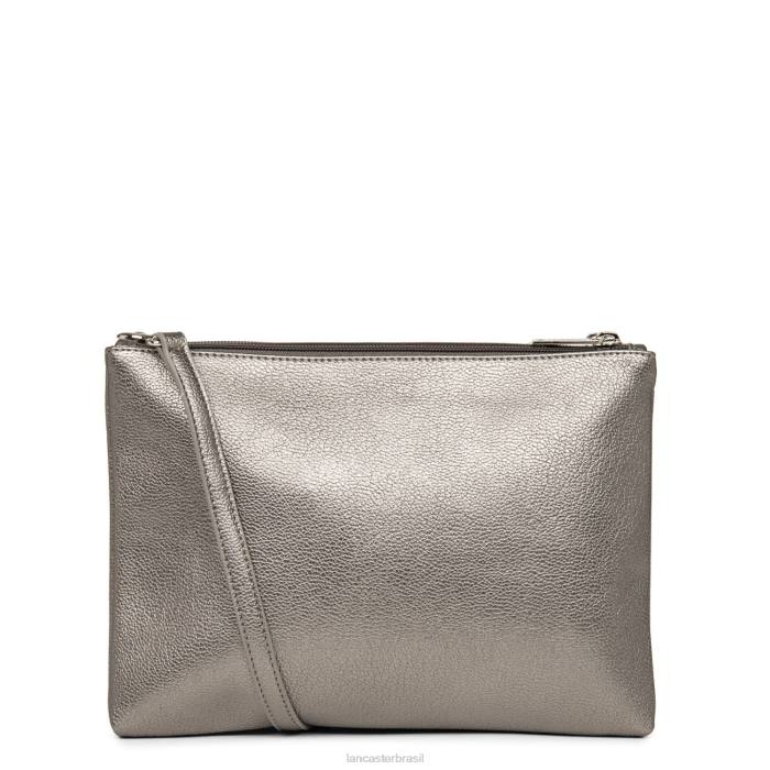 mulheres Lancaster Paris etain-mauve-gris Maya de embreagem dupla RBF4649