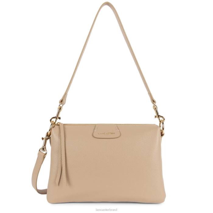 mulheres Lancaster Paris fonte bege duna de embreagem grande RBF4995