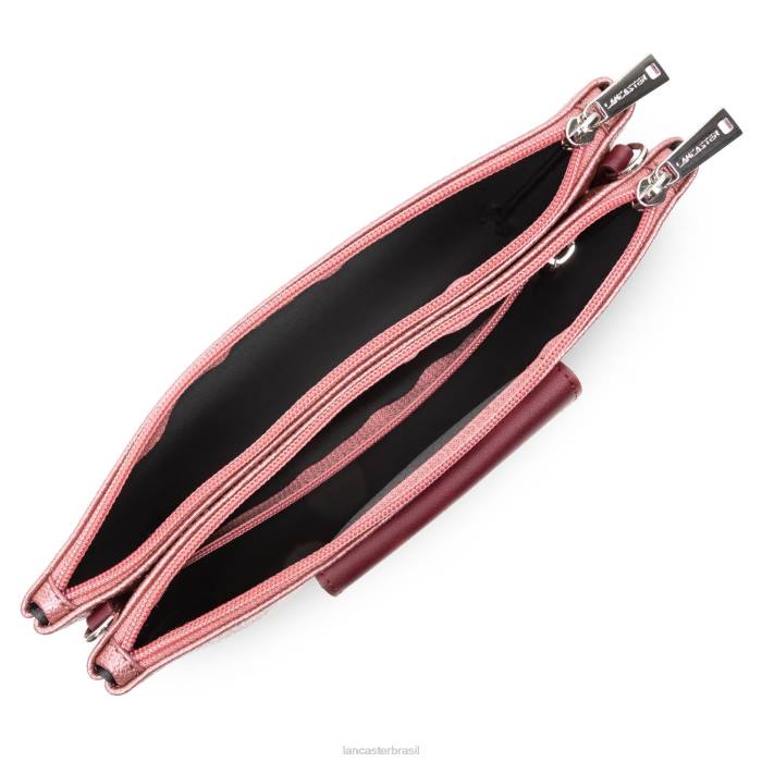 mulheres Lancaster Paris granada ou rosa-passa Maya de embreagem dupla RBF4679