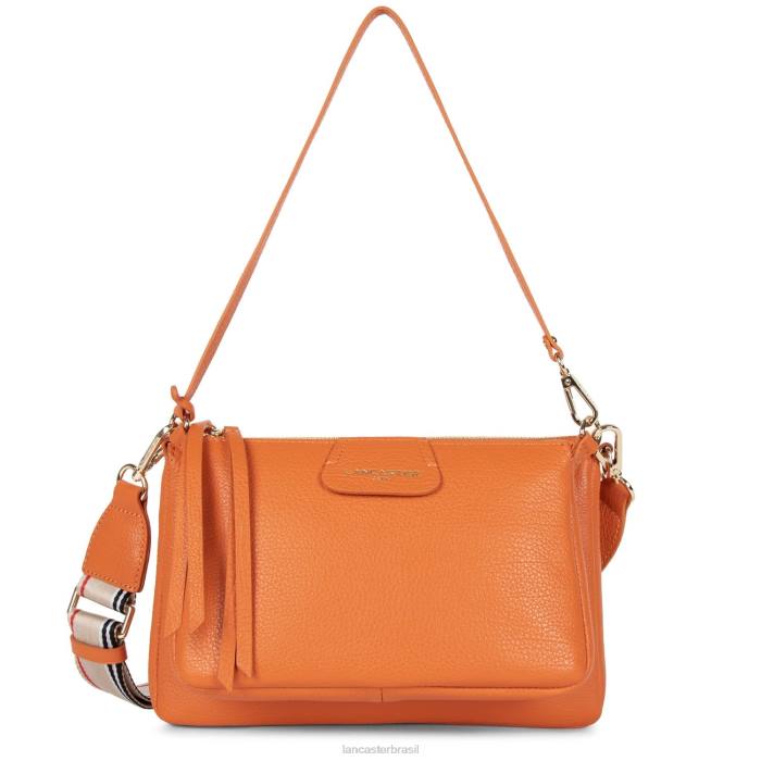 mulheres Lancaster Paris laranja m duna de embreagem dupla RBF41011