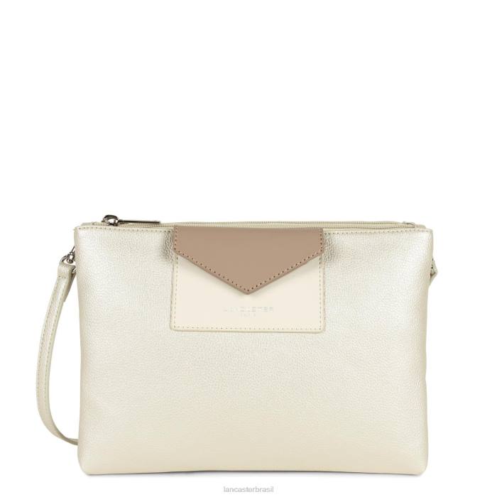 mulheres Lancaster Paris nácar-cru-nu Maya de embreagem dupla RBF4670